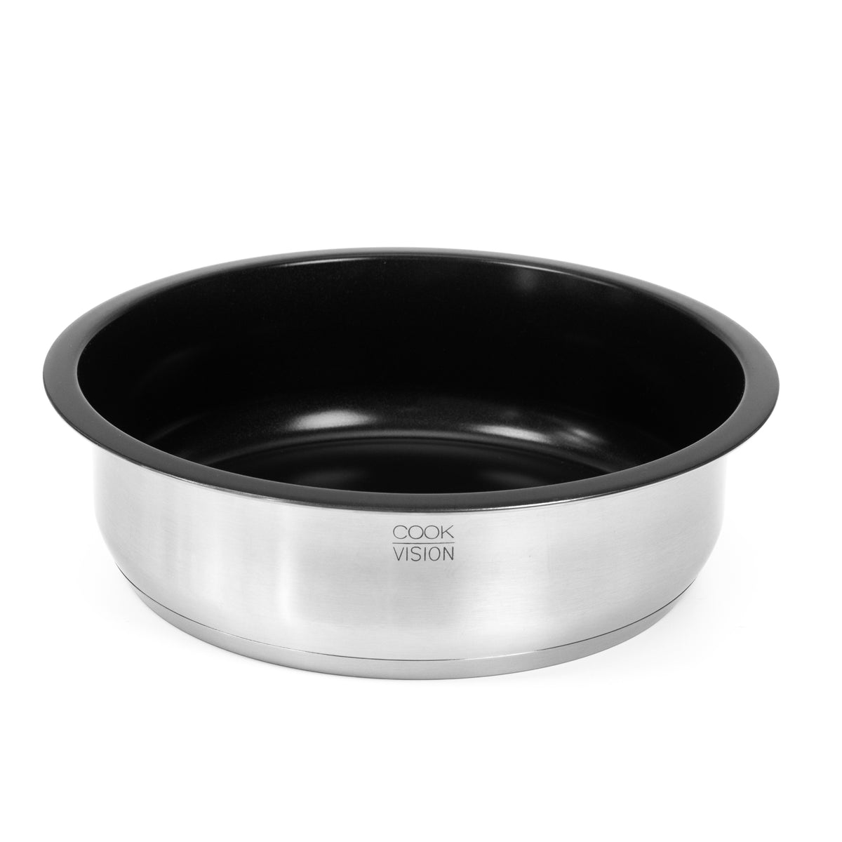 nesto stainless steel braising pan, coated, Ø 28 cm x 9 cm, 4.8 L