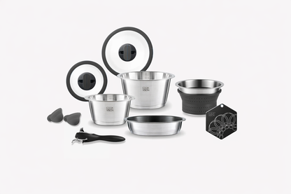 nesto 10-tlg. Set inkl. Seiher Ø 20 cm
