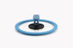 nesto glass lid with silicone edge Ø 18 cm blue