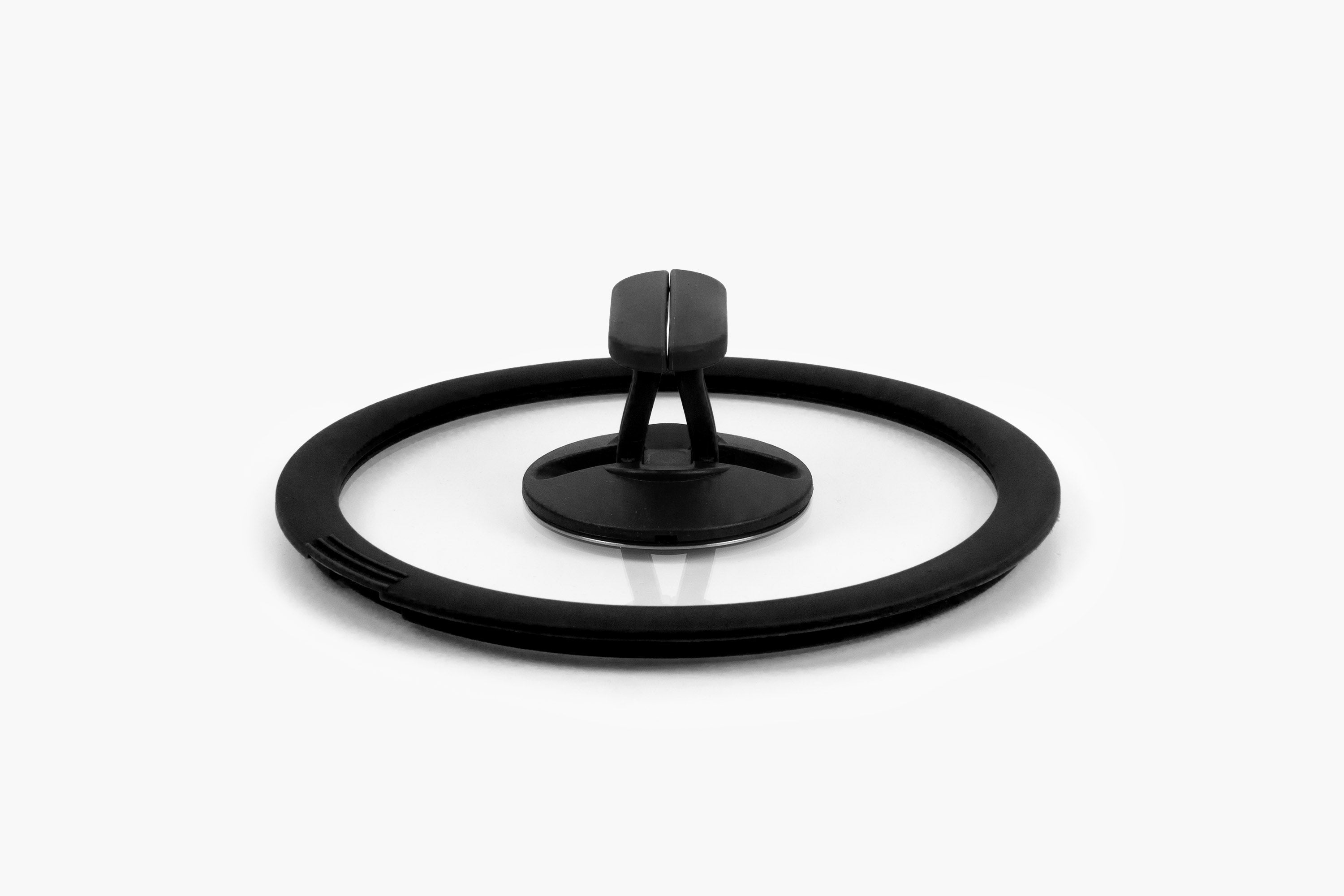 nesto glass lid with silicone edge Ø 18 cm, black