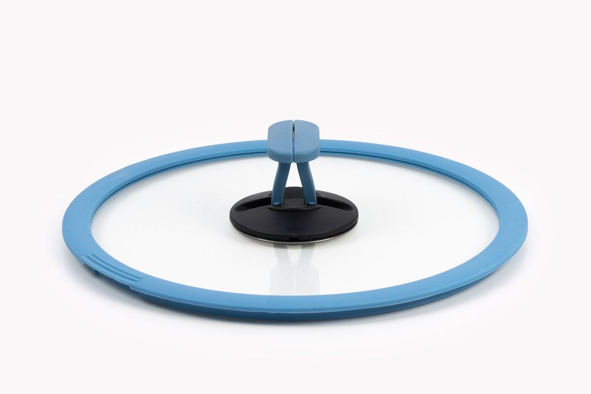nesto Topf Deckel mit Silikonrand Ø 24 cm blau – cookvision GmbH
