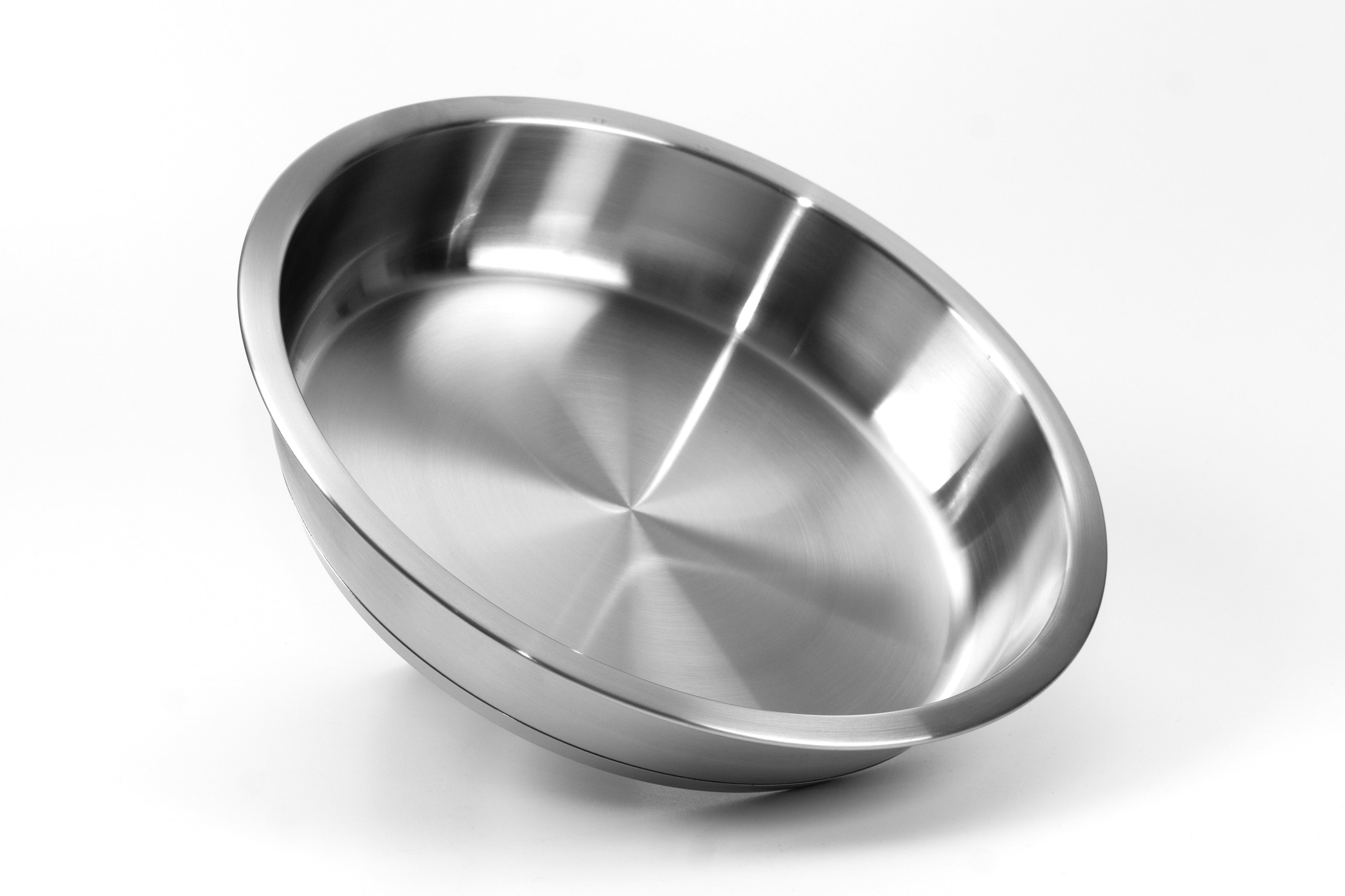 nesto Edelstahl-Pfanne Ø 24 cm x 5 cm, unbeschichtet