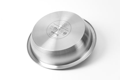 nesto Edelstahl-Pfanne Ø 20 cm x 4,4 cm, antihaft-beschichtet