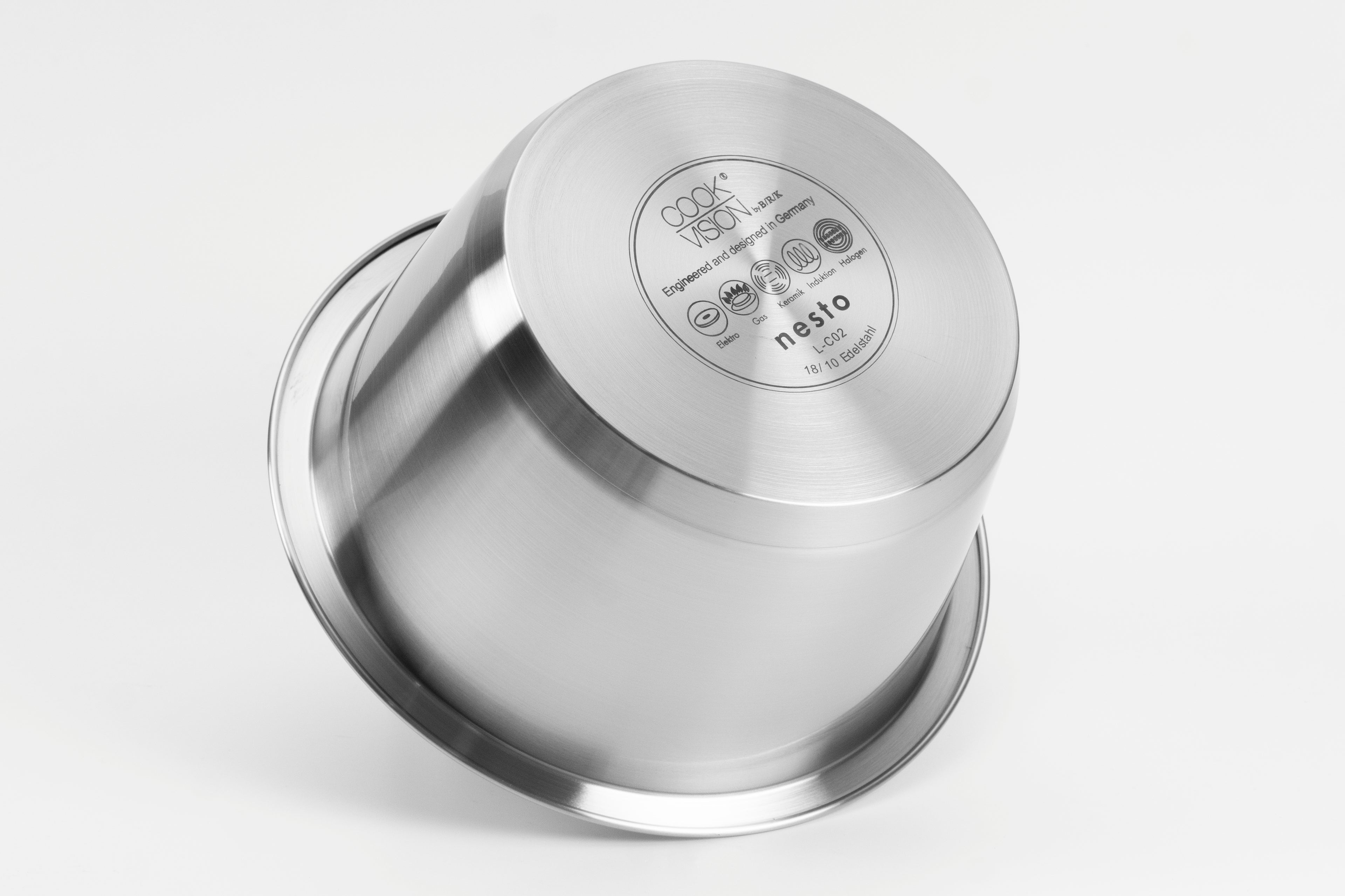 Pentola in acciaio inox nesto Ø 20 cm x 11,4 cm, 2,8 l