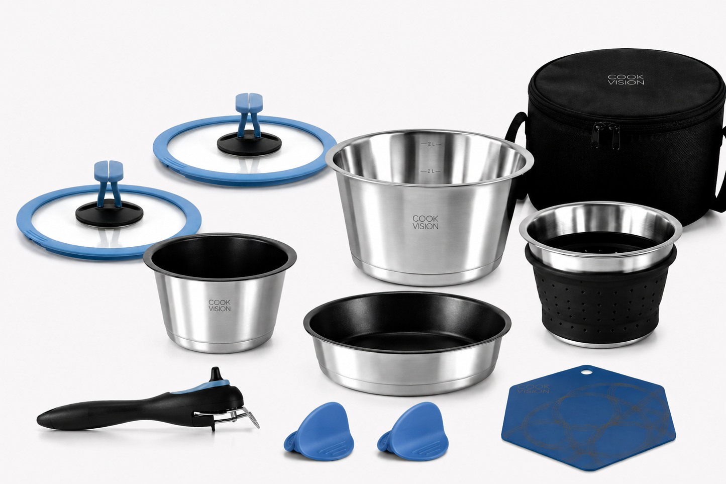 nesto 11-tlg. Travel & Fun - Set blau