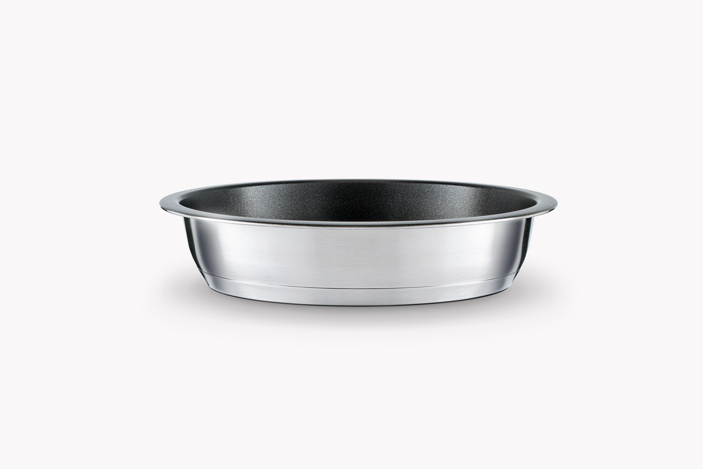 nesto Edelstahl-Pfanne Ø 20 cm x 4,4 cm, antihaft-beschichtet